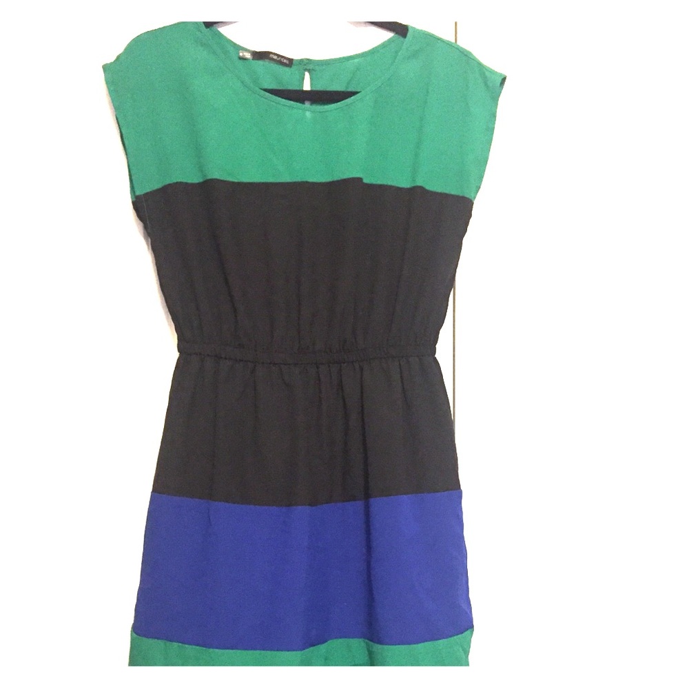 Color block dress